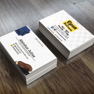 J1hundred business card design and print Aberdeen
